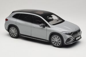 Mercedes EQS SUV X296 Manufaktur Alpine Grey NZG 1:18 B66960591 Metall — bild 6 av 8