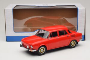 Skoda 100 Röd Guldfälgar MCG 1:18 MCG18784 Metall — bild 6 av 6