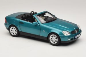 Mercedes SLK R170 Vivianite Green Norev 1:18 183021 Metall — bild 8 av 10