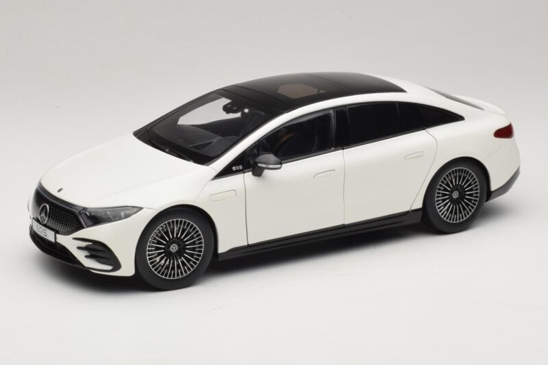 Mercedes EQS V297 Manufaktur Opalite White NZG 1:18 B66961049 Metall