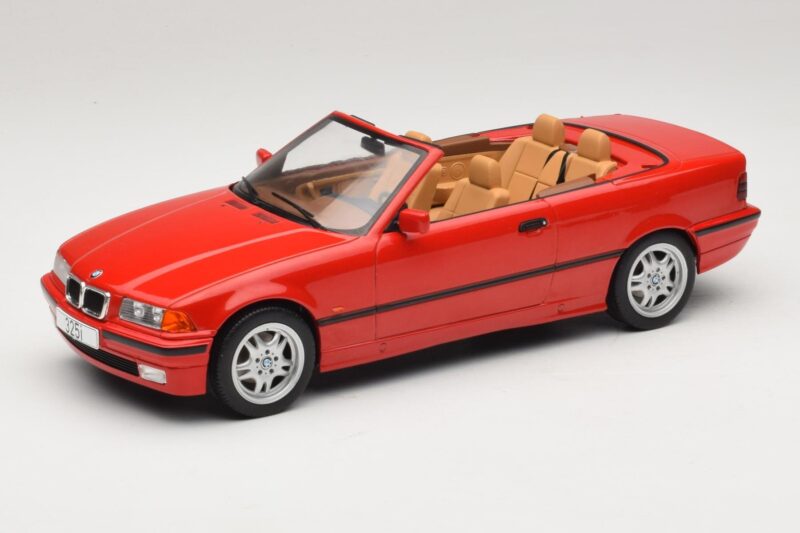 BMW 3 Series E36 Cabriolet Röd MCG 1:18 MCG18317 Metall