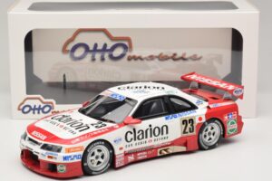 Nissan Skyline GT-R R33 LM GT1 #23 K. Hoshino / M. Hasemi / T. Suzuki Clarion Team NISMO 24 Hours of Le Mans 1996 Otto 1:18 O — bild 6 av 6