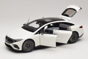 Mercedes EQS V297 Manufaktur Opalite White NZG 1:18 B66961049 Metall — bild 2 av 8