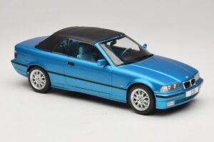 BMW 3 Series E36 Cabriolet Blå Metallic MCG 1:18 MCG18319 Metall — bild 5 av 7