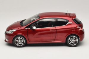 Peugeot 208 GTI Rubis Red Norev 1:18 184700 Metall — bild 4 av 8