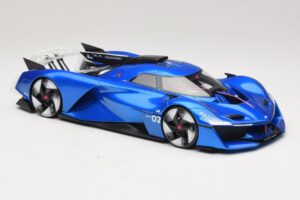 Alpine Alpenglow Hy6 Specular Blue Otto 1:18 OT1213 Resin — bild 4 av 6