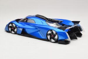 Alpine Alpenglow Hy6 Specular Blue Otto 1:18 OT1213 Resin — bild 5 av 6