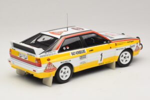 Audi Quattro #1 W. Rohrl / C. Geistdorfer Rally Monte Carlo Winner 1984 Minichamps 1:18 A5-5894 Metall — bild 2 av 6