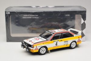 Audi Quattro A2 #4 W. Rohrl / C. Geistdorfer Rally Portugal 1984 Minichamps 1:18 153841104 Metall — bild 6 av 6