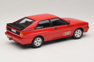 Audi Quattro Röd Återförsäljarutgåva Minichamps 1:18 A5-5893 Metall — bild 2 av 6