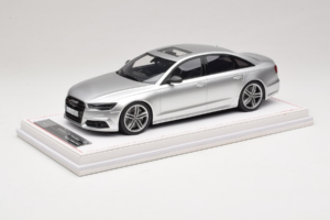 Audi S6 C7 Florett Silver Metallic IVY Merit 1:18 REMC038 Resin — bild 2 av 7
