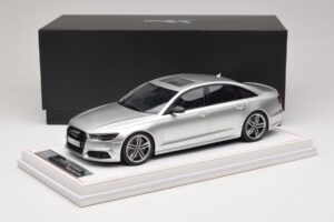 Audi S6 C7 Florett Silver Metallic IVY Merit 1:18 REMC038 Resin — bild 7 av 7