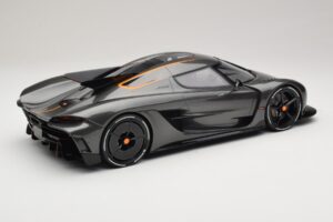 Koenigsegg Jesko Absolut 0-400-0 km/h Rekord Graphite Grey GT Spirit 1:12 GT575 Resin — bild 2 av 6