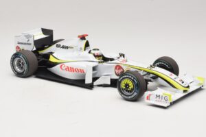 Brawn GP BGP001 #22 J. Button Singapore GP 2009 Minichamps 1:18 180090222 Resin — bild 4 av 7