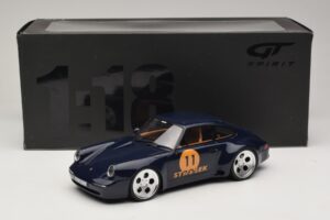 Porsche 911 964 Strosek Mega 30 Sea Blue GT Spirit 1:18 GT969 Resin — bild 6 av 6