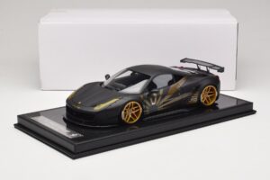Ferrari 458 LB Works Matt Black BBA 1:18 REMC037 Resin — bild 7 av 7