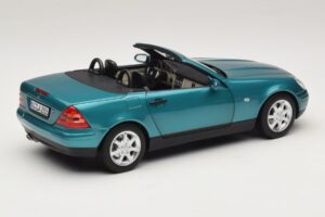 Mercedes SLK R170 Vivianite Green Norev 1:18 183021 Metall — bild 4 av 10