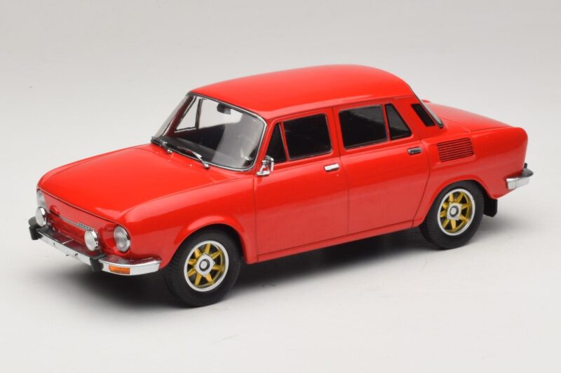 Skoda 100 Röd Guldfälgar MCG 1:18 MCG18784 Metall