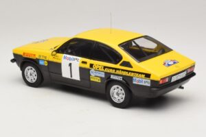 Opel Kadett C GT/E #1 W. Rohrl / H. Menne Westfalen Lippe Rally 1977 MCG 1:18 MCG18651R Metall — bild 5 av 6