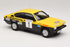 Opel Kadett C GT/E #1 W. Rohrl / H. Menne Westfalen Lippe Rally 1977 MCG 1:18 MCG18651R Metall — bild 4 av 6