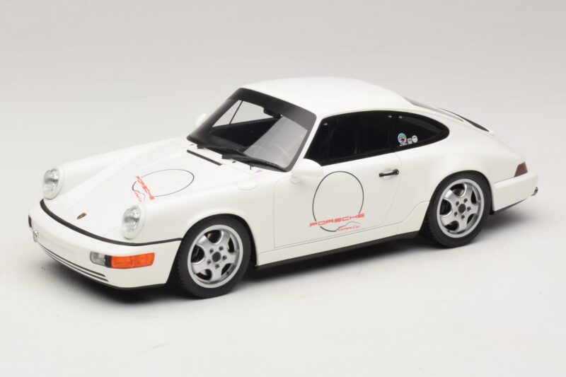 Porsche 911 964 Carrera Cup USA Edition Grand Prix White GT Spirit 1:18 GT995 Resin