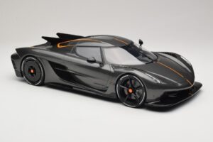 Koenigsegg Jesko Absolut 0-400-0 km/h Rekord Graphite Grey GT Spirit 1:12 GT575 Resin — bild 4 av 6