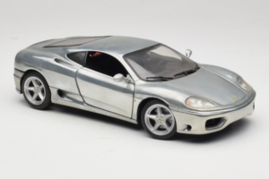 Ferrari 360 Modena Krom Silver Hot Wheels 1:18 27774 Metall — bild 6 av 8