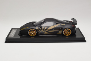 Ferrari 458 LB Works Matt Black BBA 1:18 REMC037 Resin