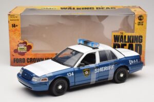 Ford Crown Victoria Police Interceptor The Walking Dead Greenlight 1:18 12957 Metall — bild 6 av 6