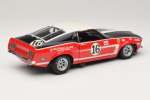 Ford Mustang Boss 302 #16 Bud Moore Engineering G. Follmer Trans-Am 1969 OEM 1:18 FORD006 Metall — bild 3 av 8
