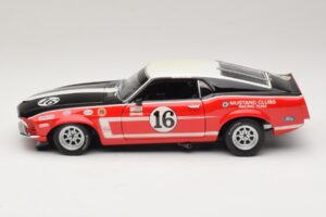 Ford Mustang Boss 302 #16 Bud Moore Engineering G. Follmer Trans-Am 1969 OEM 1:18 FORD006 Metall — bild 4 av 8