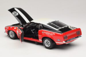 Ford Mustang Boss 302 #16 Bud Moore Engineering G. Follmer Trans-Am 1969 OEM 1:18 FORD006 Metall — bild 5 av 8