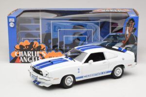 Ford Mustang II Cobra II Charlie's Angels Movie Greenlight 1:18 12880 Metall — bild 8 av 8