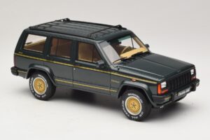 Jeep Cherokee XJ Limited Dark Hunter Green Otto 1:18 OT1340 Resin — bild 4 av 6