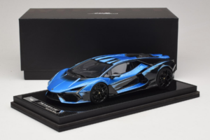 Lamborghini Revuelto Blue Black IVY Merit 1:18 REMC040 Resin — bild 7 av 7