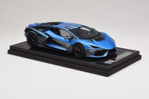 Lamborghini Revuelto Blue Black IVY Merit 1:18 REMC040 Resin — bild 4 av 7