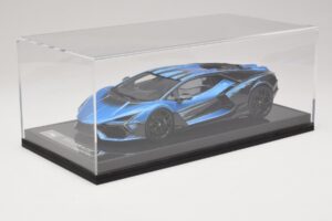 Lamborghini Revuelto Blue Black IVY Merit 1:18 REMC040 Resin — bild 6 av 7