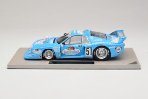 Lancia Beta Montecarlo Turbo #51 H. Heyer DRM Zolder 1980 Top Marques 1:18 CK920188 Resin — bild 3 av 6