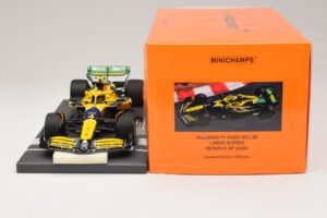 McLaren MCL38 #4 L. Norris Monaco GP Winner 2024 Minichamps 1:18 537242604 Resin — bild 6 av 7