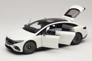 Mercedes EQS V297 Manufaktur Opalite White NZG 1:18 B66961049 Metall — bild 2 av 8