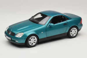 Mercedes SLK R170 Vivianite Green Norev 1:18 183021 Metall — bild 3 av 10