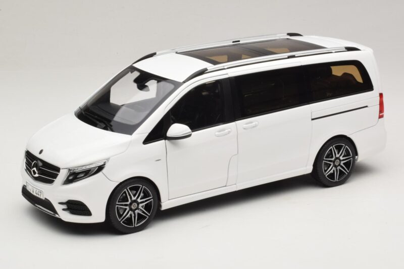 Mercedes V-Class W447 AMG Line Vit Norev 1:18 183876 Metall