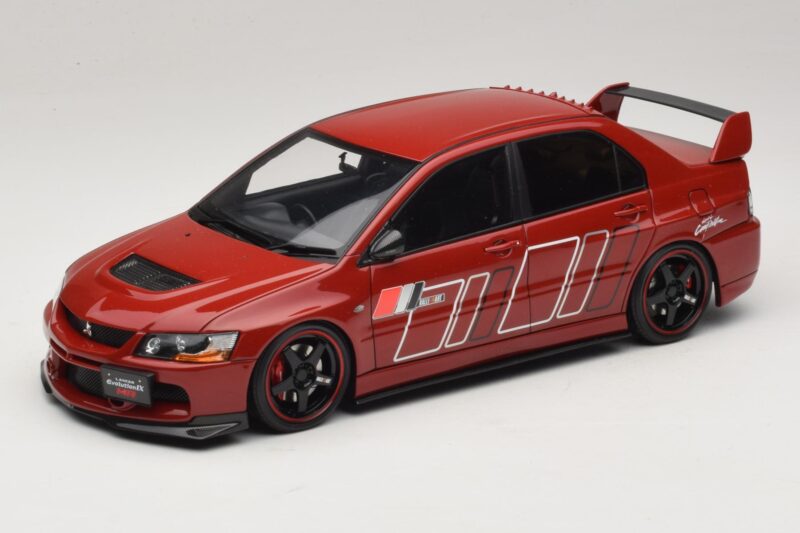 Mitsubishi Lancer Evolution IX MR Fast & Furious Röd Ignition Model 1:18 2374 Resin