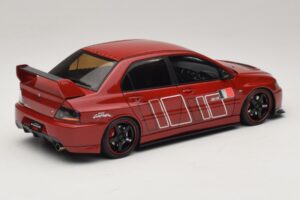 Mitsubishi Lancer Evolution IX MR Fast & Furious Röd Ignition Model 1:18 2374 Resin — bild 2 av 6