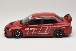 Mitsubishi Lancer Evolution IX MR Fast & Furious Röd Ignition Model 1:18 2374 Resin — bild 3 av 6
