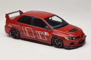 Mitsubishi Lancer Evolution IX MR Fast & Furious Röd Ignition Model 1:18 2374 Resin — bild 4 av 6