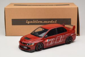 Mitsubishi Lancer Evolution IX MR Fast & Furious Röd Ignition Model 1:18 2374 Resin — bild 6 av 6