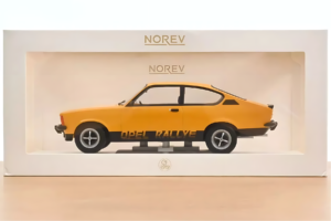 Opel Kadett C Rallye 2.0E Brilliant Ochre Norev 1:18 183659 Metall — bild 2 av 2