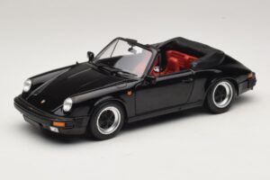 Porsche 911 3.2 Carrera Cabriolet Svart Minichamps 1:18 100063035 Metall
