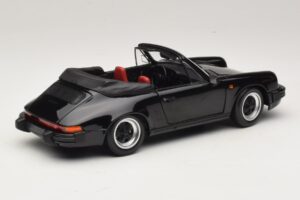 Porsche 911 3.2 Carrera Cabriolet Svart Minichamps 1:18 100063035 Metall — bild 3 av 8